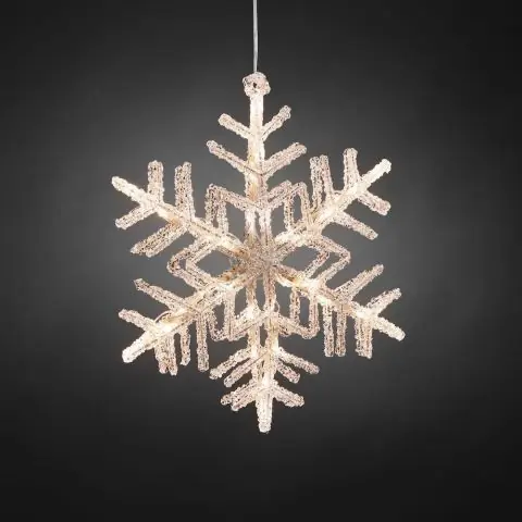 Konstsmide 4446-103 Snöflinga I lager